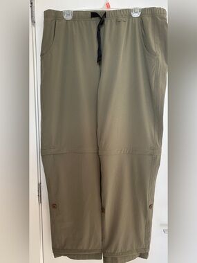 Men's Convertible Travel Pants XL